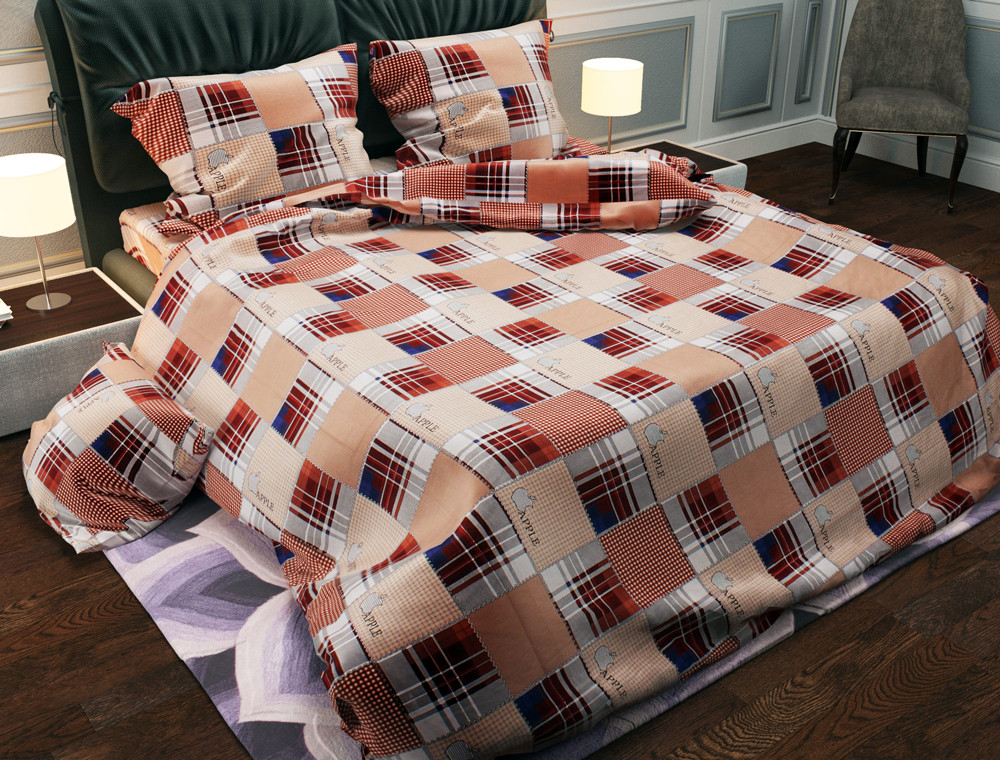 Ткань для постельного белья Бязь "Gold" Lux GL1044