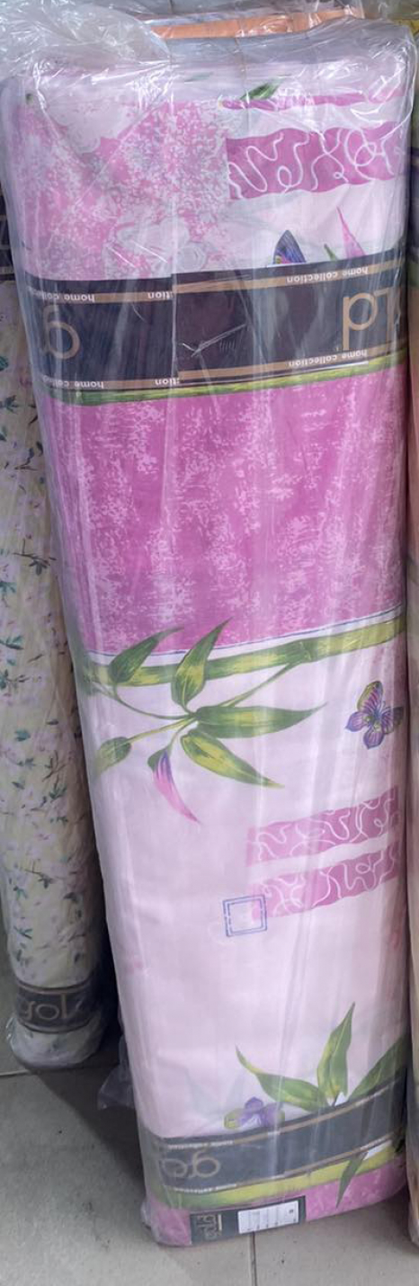 Ткань для постельного белья Бязь "Gold" Lux GL3672pink