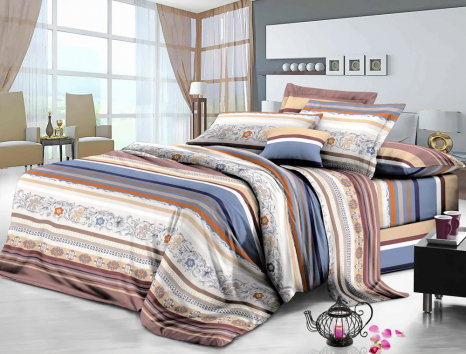 Ткань для постельного белья Сатин S19-7A (60м)