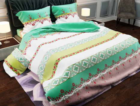 Ткань для постельного белья Бязь "Gold" Lux GL923