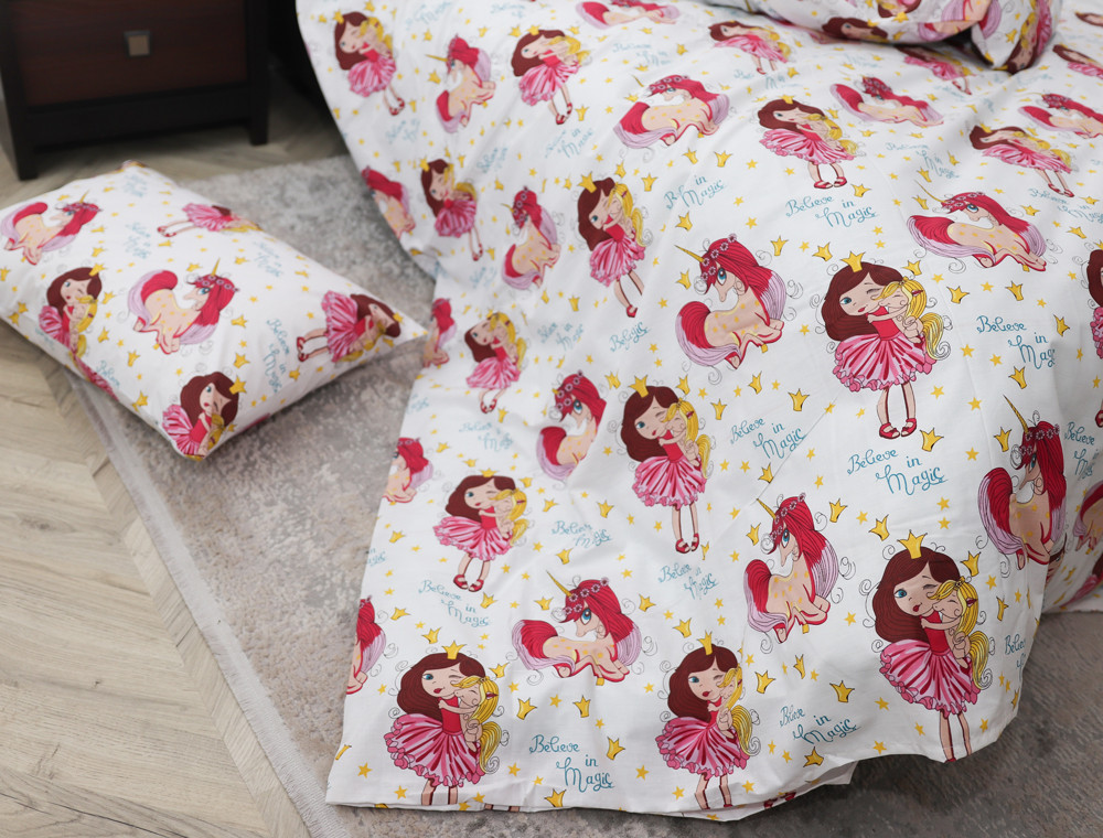 Полуторный набор постельного белья 150*220 из Бязи "Gold" №167877 Черешенка™