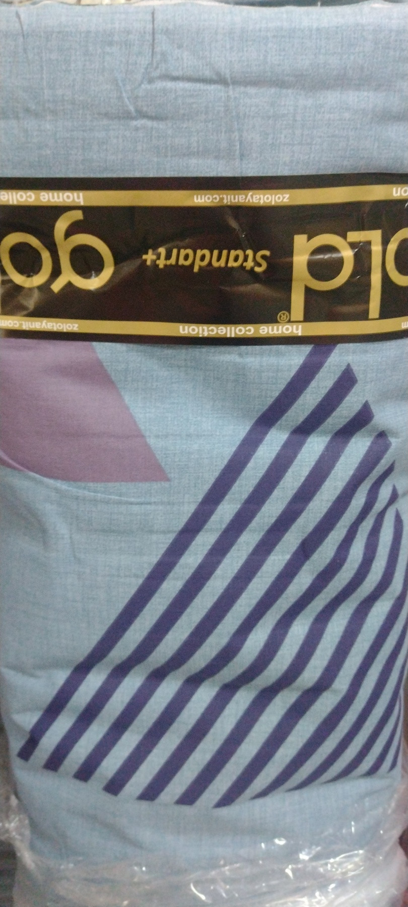 Тканина для постільної білизни Бязь "Gold" Lux GL3556blue