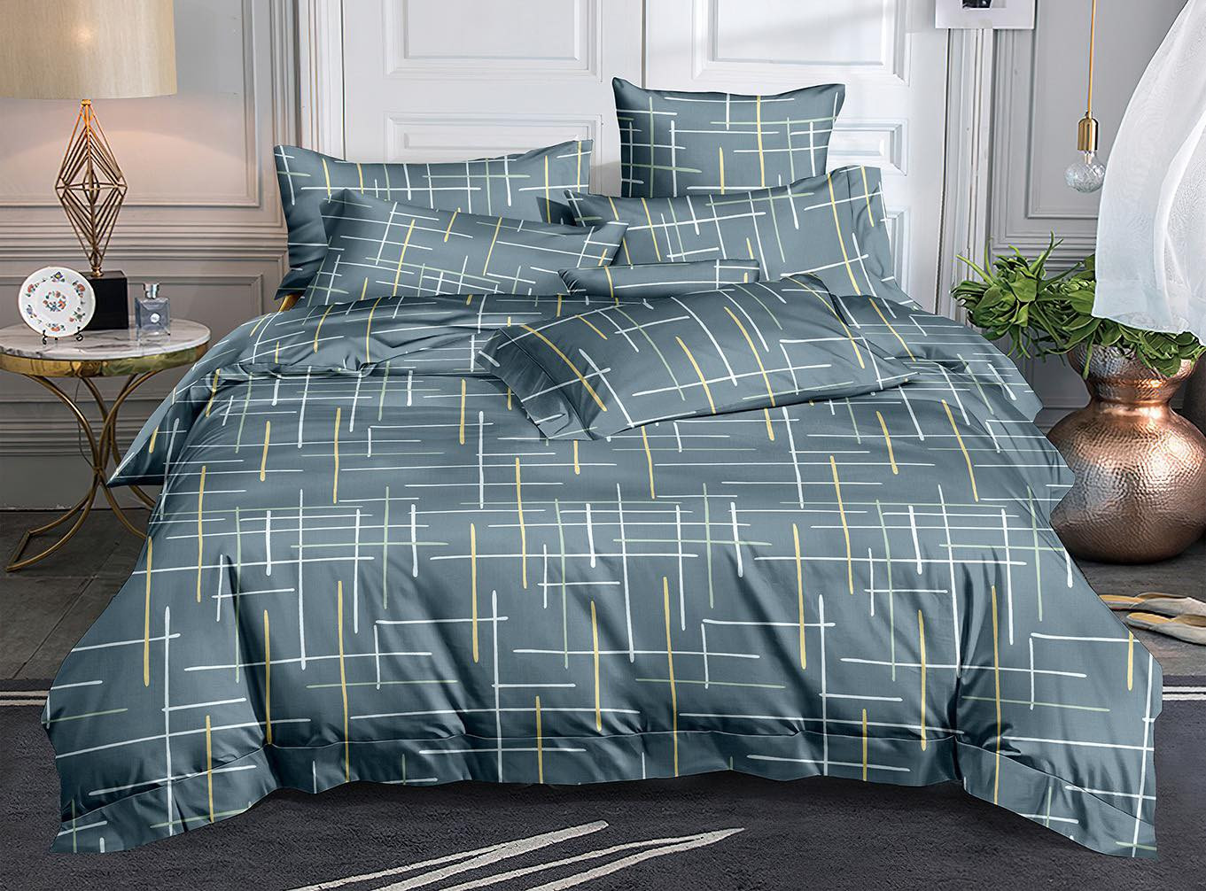 Полуторний набір постільної білизни 150*220 із полікотону №207378 Черешенька™