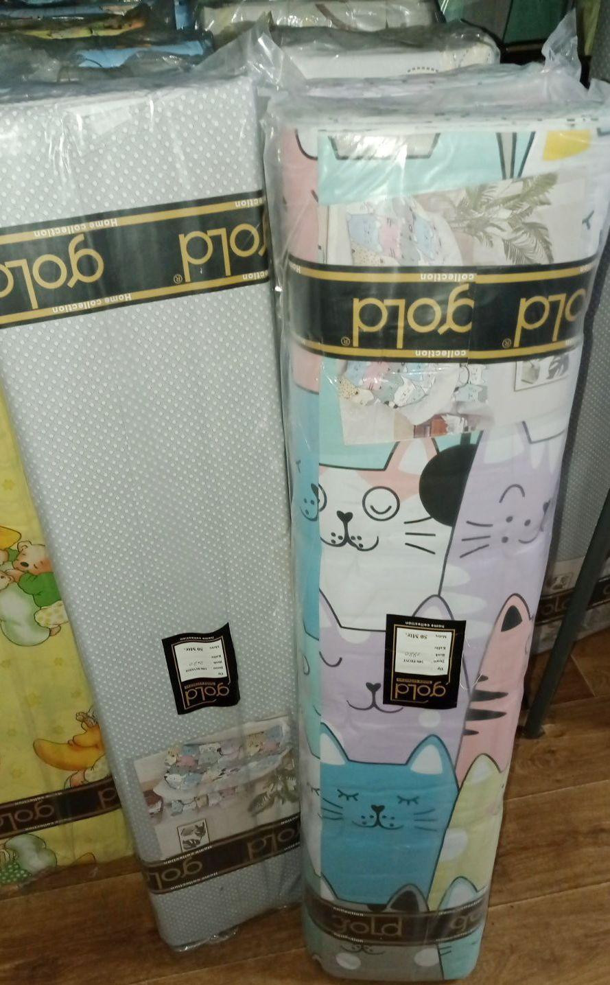 Тканина для постільної білизни Бязь "Gold" Lux GLB50960 (A+B) - (50м+50м)