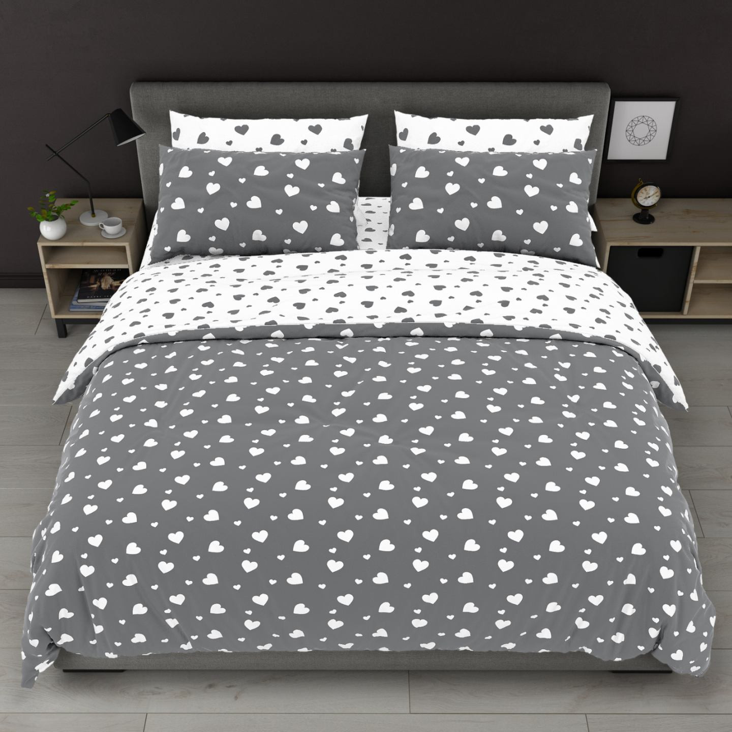 Тканина для постільної білизни Бязь "Gold" Lux GL8316 (A+B) - (50м+50м)