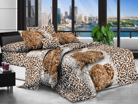 Двоспальний набір постільної білизни 180*220 із полікотону №206617 Черешенька™