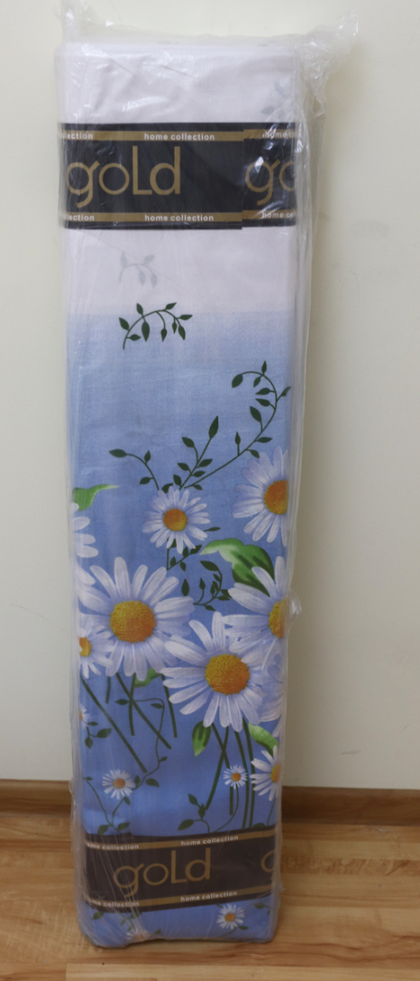 Ткань для постельного белья Бязь "Gold" Lux "Ромашковое поле" GL2890R