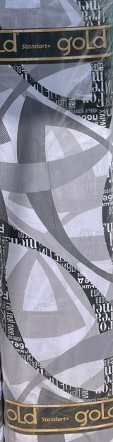 Ткань для постельного белья Бязь "Gold" Lux GL1626grey