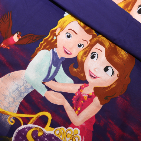 Ткань для постельного белья Бязь "Gold" Lux детская "София всегда первая" GLB4514