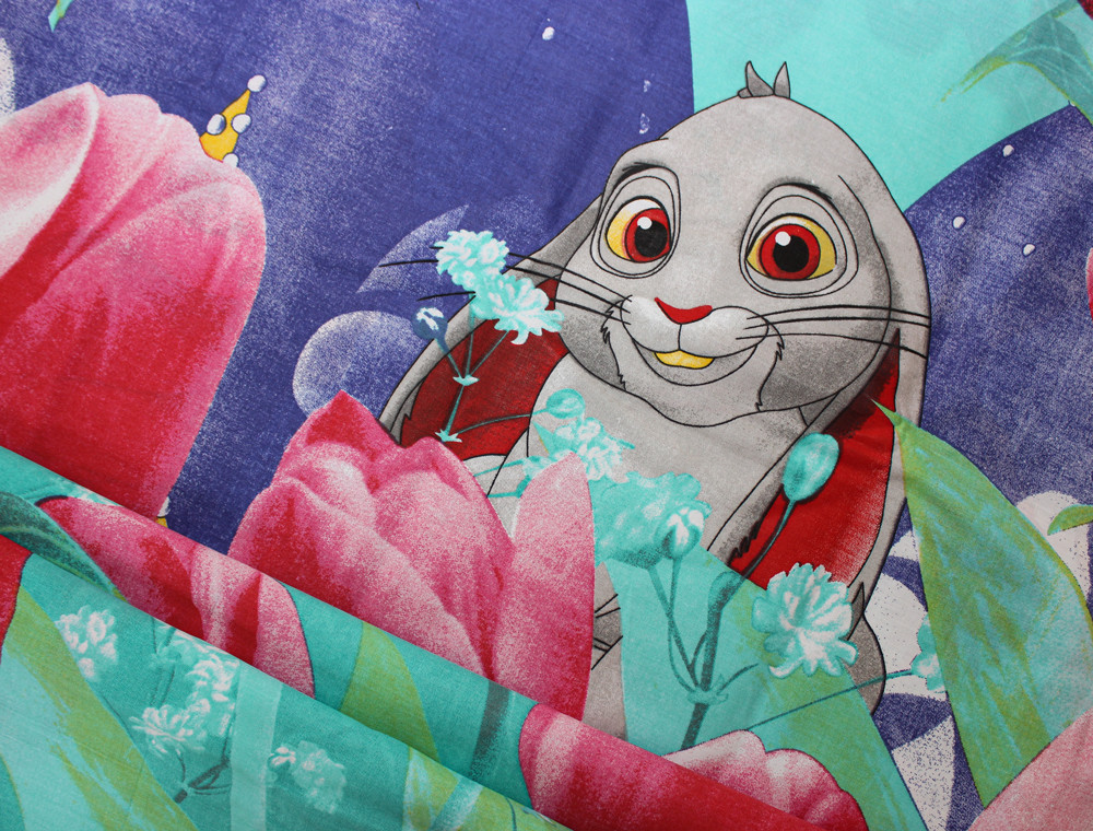 Тканина для постільної білизни Бязь "Gold" Lux дитяча "Принцеса Софія" GLB094