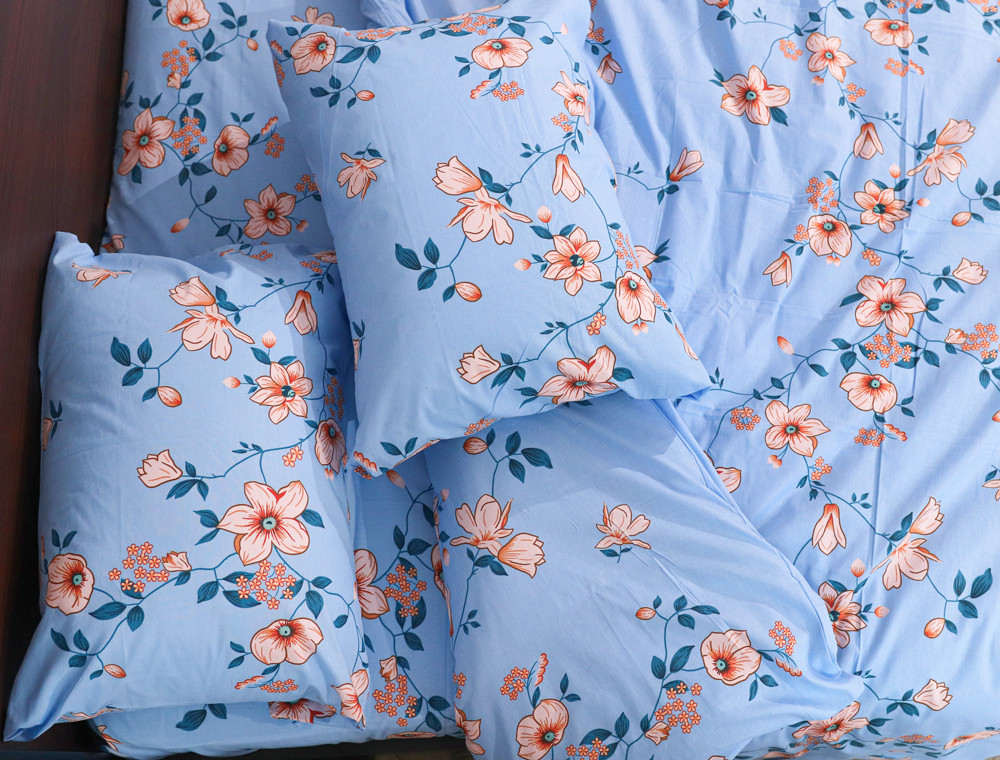 Сімейний набір постільної білизни із Бязі "Gold" №155242 Черешенька™