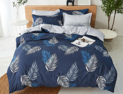 Двоспальний набір постільної білизни 180*220 із Бязі "Gold" №151551AB Черешенка™