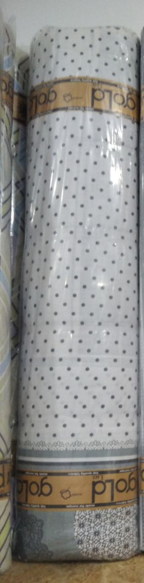 Ткань для постельного белья Бязь "Gold" Lux GL3625grey