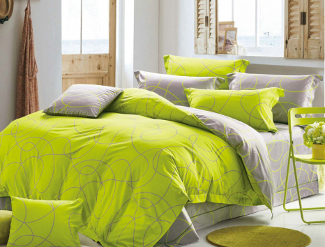 Полуторный набор постельного белья 150*220 из Бязи "Gold" №154149AB Черешенка™