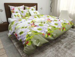 Євро-максі набір постільної білизни 200*220 із Бязі "Gold" №154257 Черешенка™