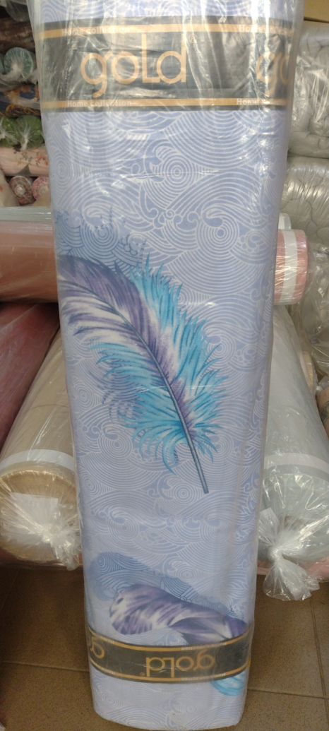 Ткань для постельного белья Бязь "Gold" Lux GL3543purple