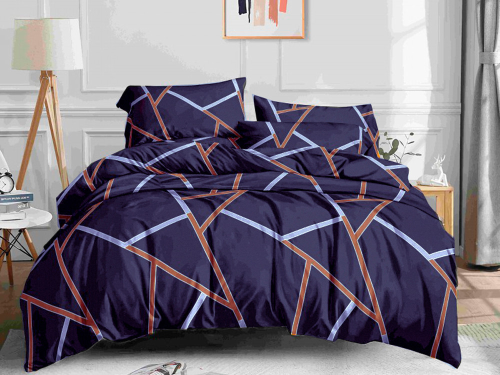 Євро набір постільної білизни 200*220 із полікотону №201401 Черешенька™