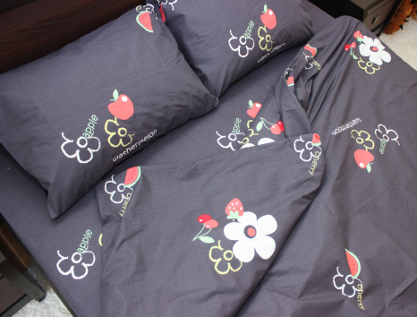 Сімейний набір постільної білизни із Ранфорсу №182127 Черешенка™