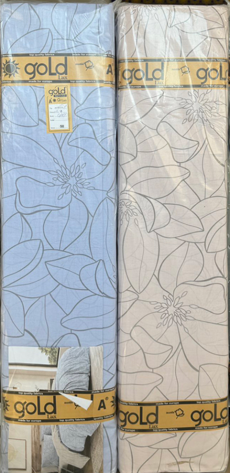 Тканина для постільної білизни Бязь "Gold" Lux GL10310 (A+B) - (50м+50м)
