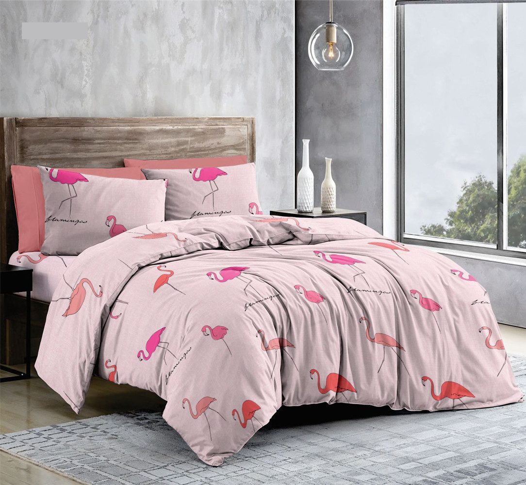 Тканина для постільної білизни Бязь "Gold" Lux GL11530pink - 50м