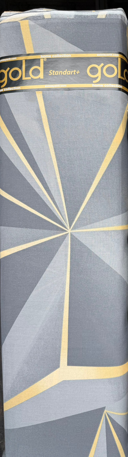 Тканина для постільної білизни Бязь "Gold" Lux GL1951grey