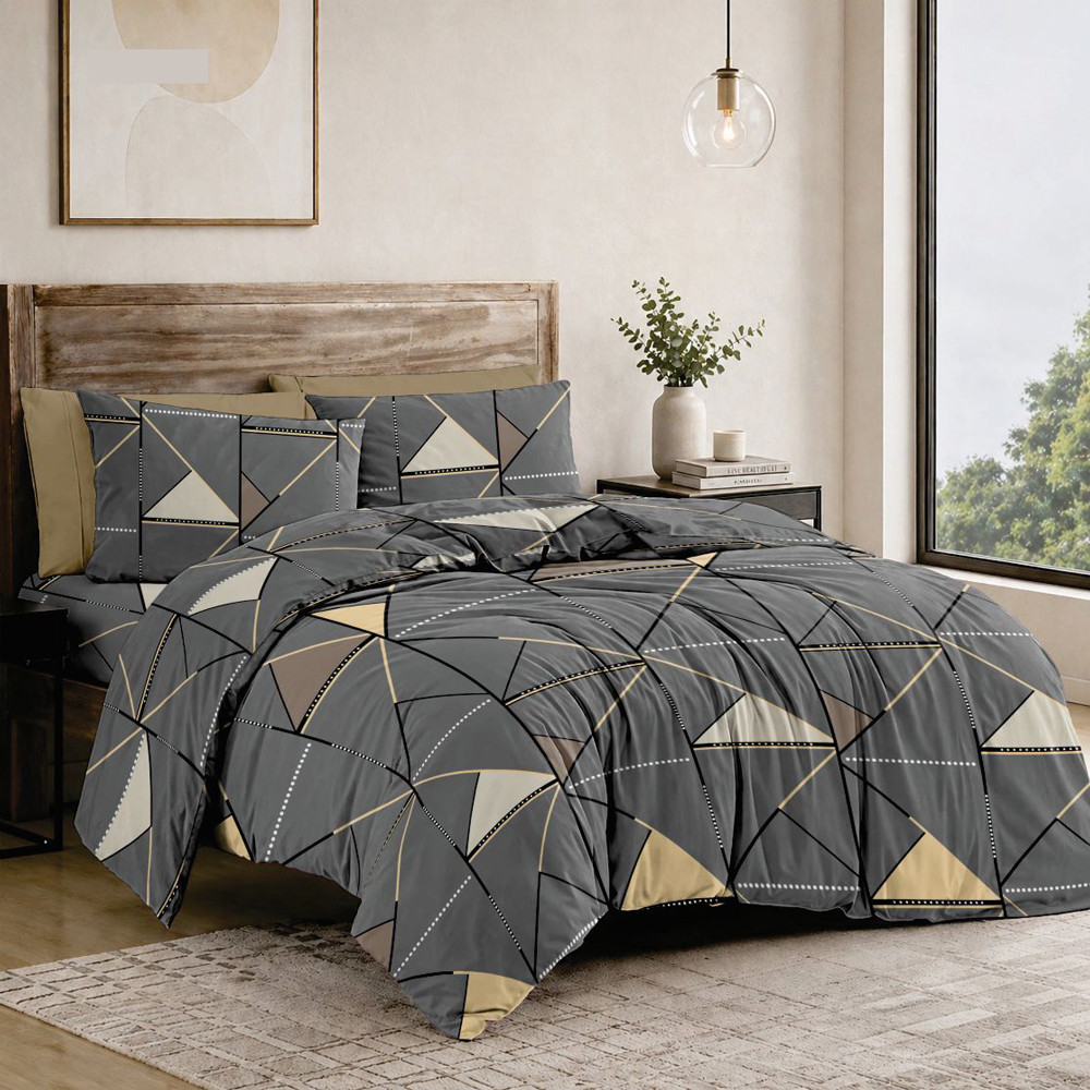 Тканина для постільної білизни Бязь "Gold" Lux GL12680grey