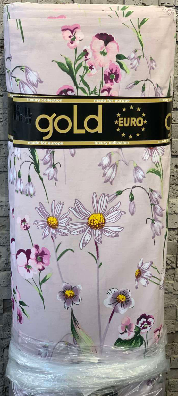Ткань для постельного белья Бязь "Gold" Lux GL8449