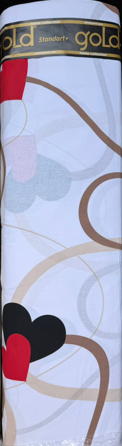 Тканина для постільної білизни Бязь "Gold" Lux GL1950White