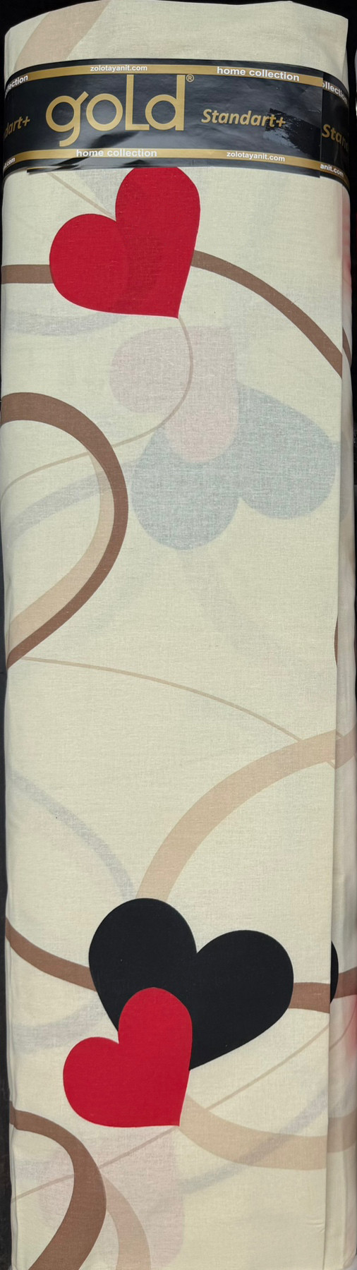 Тканина для постільної білизни Бязь "Gold" Lux GL1950Cream