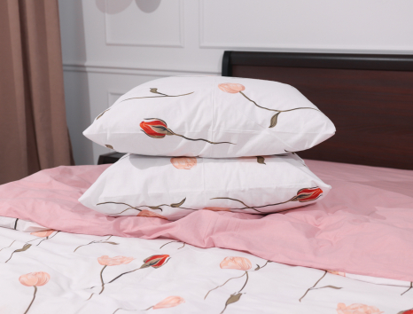 Полуторний набір постільної білизни 150*220 із Бязі "Gold" №158497АВ Черешенька™